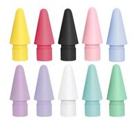 Pointes de Rechange pour Apple Pencil, Nibs pour Apple Pencil Compatible avec Apple Pencil 1ère & 2ème Génération, Nibs de Haute Précision pour Contrôle sur iPad, Parfait pour Dessin et Note (10)
