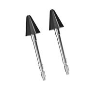 Pointes de rechange pour stylo numérique usé, endommagé ou perdu, noir | Construction de pointe composite, point de connexion fileté, format de remplacement pour pointes de stylo numérique usées ou