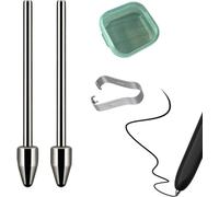 Pointes De Remplacement,2 Pcs Pointe De Stylet Tactile Avec Outil De Retrait Compatible Et Boîte Remplacement De Pointes De Stylet Tactile Pour Samsung Galaxy Tab S7/ S7+ Tab S6/S6 5g/S6 Lite