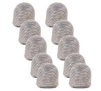 Pointes de Stylet Capacitives Fibre Argenté Remplacement de 10 Pièces | Conseils pour Stylet, Format Portable et Léger, Lot Pratique pour Garder une Réponse Précise