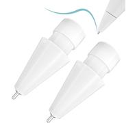 Pointes de stylet pour iPad Pro / 2ème / 1ère / USB-C génération iPad Pro Air Mini, 0,78 mm, pointe fine en métal qui augmente la précision, écriture comme un vrai stylo, blanc