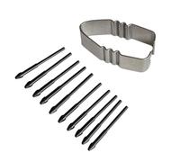 Pointes de Stylo Professionnelles pour tablettes X5Pro, Clip Ergonomique, Pointe de Stylo Confortable, Lignes Lisses, Pointes de Dessin, 5/10 pièces
