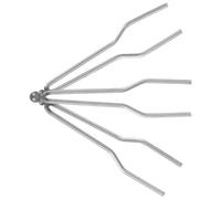 Pointes de Stylo Pyrogravure pour Bois, Lot de 3, Métal Argenté | Loisirs Créatifs et Projets Diy, Compact, Compatible Plupart des Modèles, Résistant, Usage Débutant ou Pro