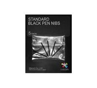 Pointes de stylo standard - Pointe de stylo numérique - noir (pack de 5) - pour Intuos4 Large, Medium, Small, Wireless, X-Large