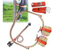 Pointes d'escalade en Acier Carbone, 40, 45 et 50 cm, équipement Portable for Grimper aux Arbres, 1 Paire, for cueillir des Fruits Noix de, Charge: 150 kg(15-30cm/5.9-11.8inch)