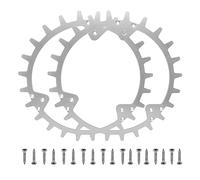 Pointes en acier inoxydable pour tondeuse à gazon Husqvarna Automower 420/320/430X/435X/440/450X, 252 mm avec 18 vis, amélioration de la traction pour Husqvarna