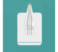 Pointes fines améliorées, contrôle précis pour Apple Pencil 1re et 2e génération, design transparent, haute sensibilité sans décalage ni