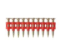Pointes galvanisées XH béton dur pour cloueur C5 3 x 17mm 700 + cartouche de gaz - DDF6510017 - DEWALT