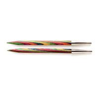 KnitPro Aiguilles circulaires interchangeables Symphonie KP20425 Bois multicolore 4,5 mm