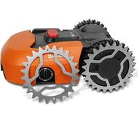Pointes pour Tondeuse à Gazon Worx Landroid modèle S/M-Épaisseur : 2 mm-Amélioration de la Traction-Trous de vis abaissés polis et ébavurés