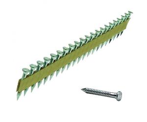 Pointes sabot annelées galvanisées 4x40 mm 34° papier - boîte de 2000 ARCA-SCAB