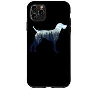 Pointeur Allemand à Poils Courts Silhouette de Maman Amoureux de la Nature Coque pour iPhone 11 Pro Max