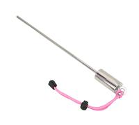 Pointeur de Bâton de Plongée en Acier Inoxydable avec échelle, Shaker sous-Marin pour Pièces de sécurité de Plongée avec Lanière pour Les Amateurs D'exploration (Rose)