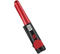 Pointeur de broche de détecteur de métaux portable avec écran LCD, alarme sonore et vibration, positionnement supérieur, fonctionnement à un bouton, pelle à balayage latéral, détecteur d'or pour la