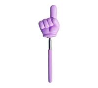 Pointeur de doigt extensible - Bâton d'apprentissage à taille lente | Métal | Forme de main amusante, aide à la présentation portable, mécanisme d'extension flexible, outil d'orientation de lecture