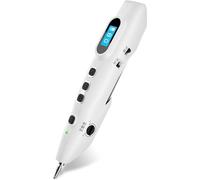 Pointeur Électrique pour Méridiens, Stylo D'acupuncture pour Méridiens, 3 Modes Et Fréquences, 20 Niveaux D'intensité, Écran À Cristaux Liquides, Recherche Intelligente des Points D'acupuncture