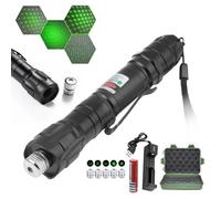 Pointeur laser LASER - Modèle 009 - Vert - Batterie 18650 - Aluminium