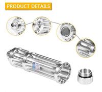 Pointeur laser OMABETA léger et portable - haute puissance - argent