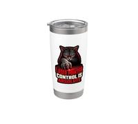 Pointeur laser pour chat avec contrôle du chat Gobelet isotherme en acier inoxydable double paroi