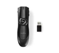 Pointeur laser sans fil et télécommande pour diaporama Nedis