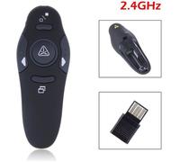 Pointeur Laser - Sans Fil - Télécommande PowerPoint - 4 Boutons - 2.4GHz - Rouge