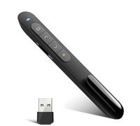 Pointeur Laser-Télécommande Présentation PowerPoint & Keynote | Pointeur Laser pour Google Slides/PDF | Compatible Windows & Mac, Plug & Play