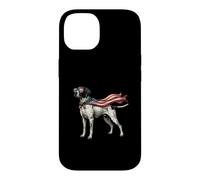 Pointeur Patriotique - Pointeur Anglais Papa Chien de Chasse Coque pour iPhone 14