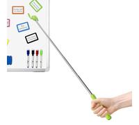 Pointeur Rétractable, Bâtonnet Rétractable pour Enseignants, Bâton de Présentation pour Tableau Blanc et Salle de Classe d'Enseignant