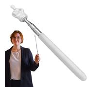 Pointeur rétractable pour enseignant, pointeur de classe, bâton télescopique extensible pour pointeur de | Bâton de pointage télescopique pliable pour l'école, pour la lecture des en cla