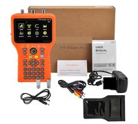 Pointeur Satellite Détecteur de signal satellite V8 Finder Pro2, combiné DVB-S2/T2/C, détecteur de signal numérique HD avec HEVC MPEG-4, récepteur TV satellite