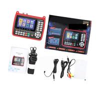 Pointeur Satellite Détecteur de signal TV satellite HD ST-5150 4,3 pouces DVB-S2/T2/C, appareil de mesure de signal numérique portable, détecteur de satellite H.265 HEVC MPEG-4