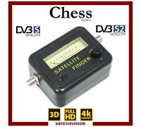 Pointeur Satellite Satfinder Chess Mesureur à Aiguille DVB-S DVB-S2