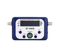 Pointeur Satellites, Digital Sat Finder Meter, Détecteur de signal TV de détecteur de satellite à affichage numérique for DVB -S DVB-S2 avec pointeur de boussole pour Le réglage de la Parabole Satelli
