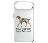 Pointeur slovaque à Poil Dur Mon Chien a Une Barbe et Une Attitude Coque pour iPhone Air
