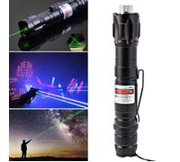 Pointeur Stylo Laser Visible Faisceau Puissant Vert Cap+Chargeur EU Vert Etoile