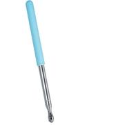 Pointeur Télescopique Baguette télescopique pédagogique en acier inoxydable avec stylet tactile de 68 mm - Fournitures scolaires et bureau(Blue)