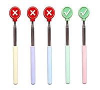 Pointeur télescopique double face antidérapant pour enseignant | Baguette de guidage extensible pour enseignants, enseignement en ureau, tableau, projecteur, ordinateur