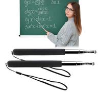 Pointeur Télescopique pour Enseignant,2 pièces Pointeur Pointeur D'enseignant,Mini Bâton de Stylo d'Enseignement à Main,Pointeur de Doigt Rétractable,Bâton de Pointeur de Tableau Blanc Rétractable