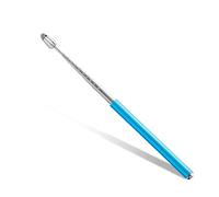 Pointeur télescopique pour enseignants, bleu extensible, stylet tactile, outil de pointage pour conférence, présentation, réunion