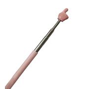 Pointeur télescopique pour enseignants de salle de classe, bâton de pointeur de doigt extensible, bâton de pointage de doigt rétractable, pointeur de présentation de tableau blanc de présen Ros