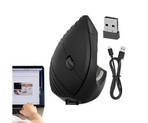 Pointeur vertical : contrôleur ergonomique de 11 cm, unité rechargeable, traceur sans fil, forme musculaire | Outil de jeu vertical pour les utilisateurs d'ordinateurs portables