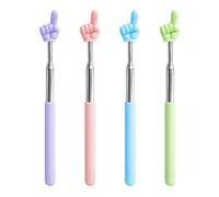 Pointeurs De Doigt 4 Pièces, Mini Pointeurs Rétractables, Pointeurs De Lecture De Doigt En Classe, Outils D'Aide À La Lecture, Pointeurs De Tableau Blanc Pour Enseignants, Aides Pédagogiques