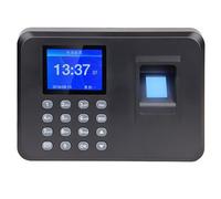 Pointeuse Horaire Biométrique, Badgeuse avec Empreintes Digitales et Saisie de Code PIN en Une Seule Machine, Écran de 6 cm, sans Frais Mensuels, pour Pointer Employées des Petites Entreprises
