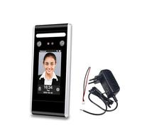 Pointeuse Horaire Biométrique, Clavier de contrôle d'accès WIFI TCP/IP/USB Dynamique Système biométrique du visage Présence du temps de fréquentation de la machine ID IC(Kit 2)