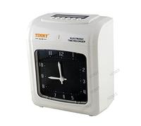 Pointeuse horaire, Horloge de présence, carte de frappe, machine à punch, machine de présence, version anglaise A-8 horloge électronique(Without battery)