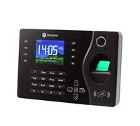 Pointeuse horaire, Horloge du temps de fréquentation d'empreintes digitales avec Rfid Lecteur de cartes A-C081 P2P Enregistreur de temps biométrique du service nuage