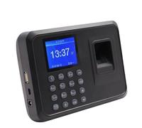 Pointeuse Horaire Machine de pointage biométrique par Empreintes digitales Appareil de Reconnaissance des employés Enregistrement électronique du Personnel Enregistreur d'horloge