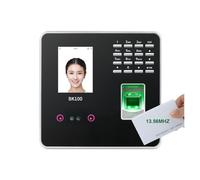 Pointeuse Horaire Machine d'enregistrement de présence des employés par Reconnaissance e biométrique par Empreinte Digitale USB(BK100-B-IC)