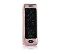Pointeuse horaire Personnel, Étanche Touch Touch Métal Contrôle d'accès électronique Verrouillage électronique Verrouillage électrique porte-clavier Smart KeyPad Case de lecteur carte d'identité(Rose)