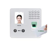 Pointeuse horaire, TCP/IP USB biométrique d'empreinte digitale faciale de reconnaissance faciale du temps de fréquentation du temps d'accueil de l'horloge de l'horloge de la machine(BK100 W IC)
